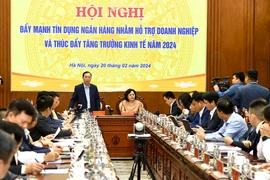 Khó khăn từ bối cảnh kinh tế thế giới đã trực tiếp tác động đến cầu tín dụng trong nước. Ảnh: MINH TRÚC