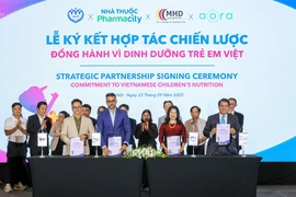 Pharmacity ký hợp tác chiến lược 4 bên: Chung tay vì sức khỏe trẻ em Việt Nam