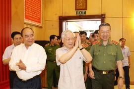 Tổng Bí thư, Chủ tịch nước dự hội nghị Đảng uỷ Công an TW