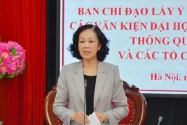 Từ 15-10, lấy ý kiến góp ý dự thảo văn kiện Đại hội Đảng