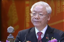 Tổng Bí thư Nguyễn Phú Trọng đã đọc diễn văn bế mạc Đại hội XIII của Đảng. 