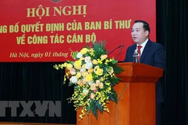 Ông Hồ Xuân Trường làm Phó Bí thư Đảng ủy Khối Doanh nghiệp Trung ương