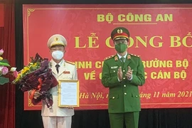 Công bố các quyết định điều động, bổ nhiệm nhân sự Bộ Công an
