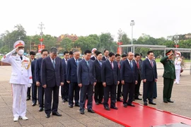 Lãnh đạo Đảng, Nhà nước viếng Chủ tịch Hồ Chí Minh
