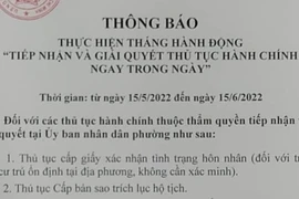 Những thủ tục giải quyết trong ngày tại phường Phước Long B, TP Thủ Đức
