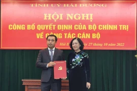 Phó Chủ nhiệm Ủy ban Kiểm tra Trung ương làm Bí thư Tỉnh ủy Hải Dương