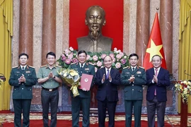 Thăng quân hàm Thượng tướng cho Phó Tổng Tham mưu trưởng quân đội Huỳnh Chiến Thắng