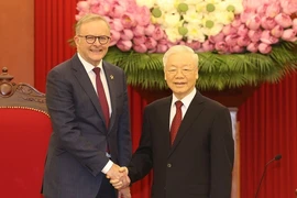 Tổng Bí thư Nguyễn Phú Trọng tiếp Thủ tướng Úc Anthony Albanese