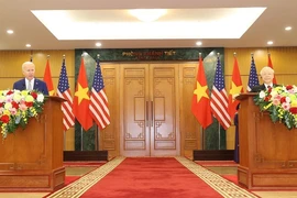 Toàn văn phát biểu của Tổng Bí thư Nguyễn Phú Trọng và Tổng thống Mỹ Joe Biden tại họp báo sau hội đàm