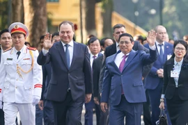 Thủ tướng Phạm Minh Chính chủ trì lễ đón và hội đàm với Thủ tướng Belarus