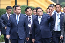Thủ tướng Phạm Minh Chính đón và hội đàm với Thủ tướng Campuchia Hun Manet thăm Việt Nam