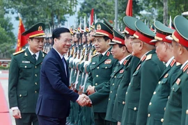 Chủ tịch nước Võ Văn Thưởng thăm Lữ đoàn K3, Tổng cục II-Bộ Quốc phòng