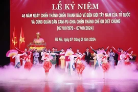 Lễ kỷ niệm 45 năm Ngày Chiến thắng chiến tranh bảo vệ biên giới Tây Nam