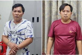 Công an Kiên Giang bắt 2 người đòi nợ thuê cưỡng đoạt tài sản