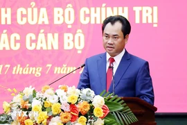 Bộ Chính trị chuẩn y nhân sự tỉnh Thái Nguyên