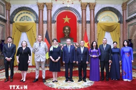 Chùm ảnh Tổng Bí thư, Chủ tịch nước Tô Lâm tiếp Đại sứ các nước trình Quốc thư