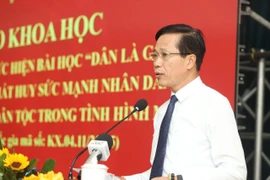 Phát huy bài học 'dân là gốc' trong tình hình mới
