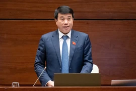 Đại biểu Hà Phước Thắng (đoàn TP.HCM) phát biểu ý kiến tại phiên thảo luận.