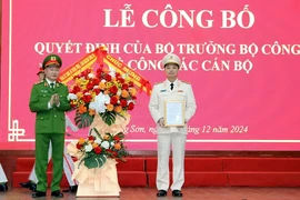 Phó Cục trưởng Cục An ninh kinh tế làm Giám đốc Công an tỉnh Lạng Sơn