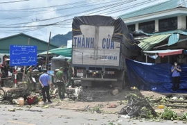 Vụ xe tải lao vào chợ làm 3 người chết: Khởi tố, bắt tạm giam tài xế Trần Minh Hoàng