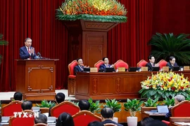Tổng Bí thư Tô Lâm phát biểu khai mạc Hội nghị Trung ương 14, bàn về công tác Đại hội XIV