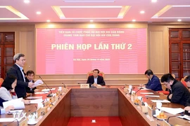 Sớm trình danh sách dự kiến Ủy viên Bộ Chính trị trả lời báo chí tại Đại hội XIV