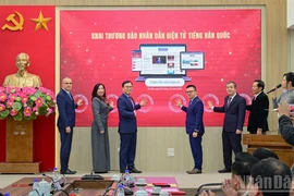 Khai trương Báo Nhân Dân điện tử tiếng Hàn Quốc