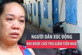 Tình người mùa dịch: Bật khóc vì được giảm 2 tháng tiền nhà