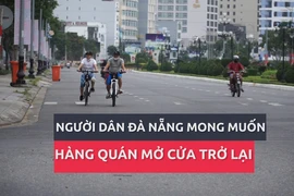 Người dân Đà Nẵng mong muốn mở cửa hàng quán trở lại