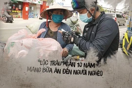 'Lộc Trâu' gần 10 năm mang bữa ăn đến cho người nghèo