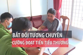 Bắt, xử lý đối tượng chuyên cưỡng đoạt tiền của tiểu thương
