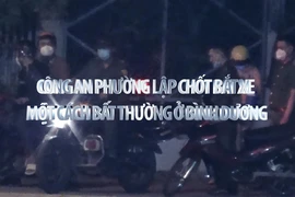 Clip điều tra công an phường lập chốt bắt xe ở Bình Dương