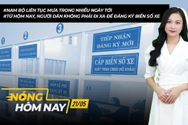 Nóng hôm nay: Người dân không phải đi xa để đăng ký biển số xe