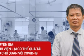 Chuyên gia: Bệnh viện lại có thể quá tải nếu chủ quan với COVID-19