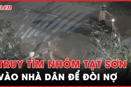 Long An: Một nhà bị tạt sơn 5 lần, công an gấp rút truy tìm thủ phạm