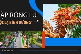 Cặp rồng lu ở Bình Dương nhận 'cơn mưa' lời khen, nhiều người kéo đến chụp ảnh