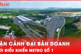 Toàn cảnh depot Long Bình - 'đầu não' của tuyến Metro Bến Thành - Suối Tiên 