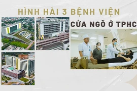 Hình hài 3 bệnh viện cửa ngõ ở TP.HCM
