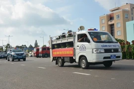 Xã Sơn Mỹ ra quân tấn công tội phạm, bảo vệ an ninh phục vụ Đại hội Đảng