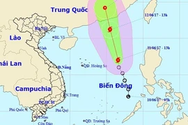Bão số 1 sẽ đổ bộ vào Trung Quốc