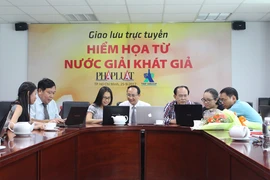 Giao lưu trực tuyến: “Hiểm họa từ nước giải khát giả“