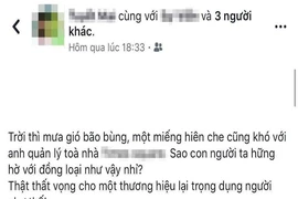 Dư luận trái chiều về clip 'bị đuổi khi đang trú mưa ở quận 1'