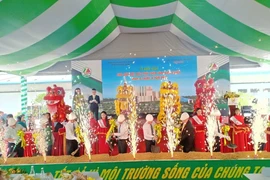 Lãnh đạo TP.HCM dự lễ khởi công nhà máy đốt rác phát điện 