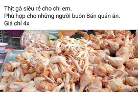 Nhiều trường hợp buôn bán thực phẩm trên các trang mạng xã hội không rõ nguồn gốc. Ảnh: NGUYÊN VÕ