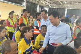 Lãnh đạo TP.HCM kiểm tra dự án vệ sinh môi trường