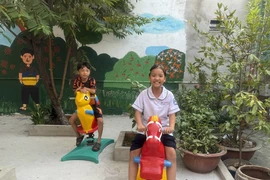 Phường Trung Mỹ Tây, TP.HCM chuyển hóa khu đất bỏ hoang thành công viên