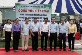 TP.HCM: Khu đất trống tại phường Tân Thới Hiệp trở thành công viên
