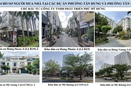 Tổ công tác 1645 thống nhất cấp sổ hồng cho người dân tại nhiều dự án