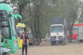 Kiểm tra dự án BV cho thuê đất làm bến xe chui