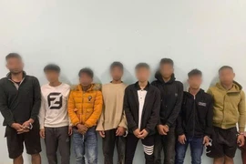 Bắt giữ 8 người cắt phá, trộm cáp điện ngầm trung thế